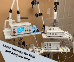 Laser therapy for treatment of pain and other conditions